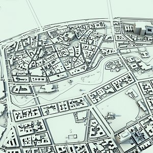 3D model Riga City Latvia