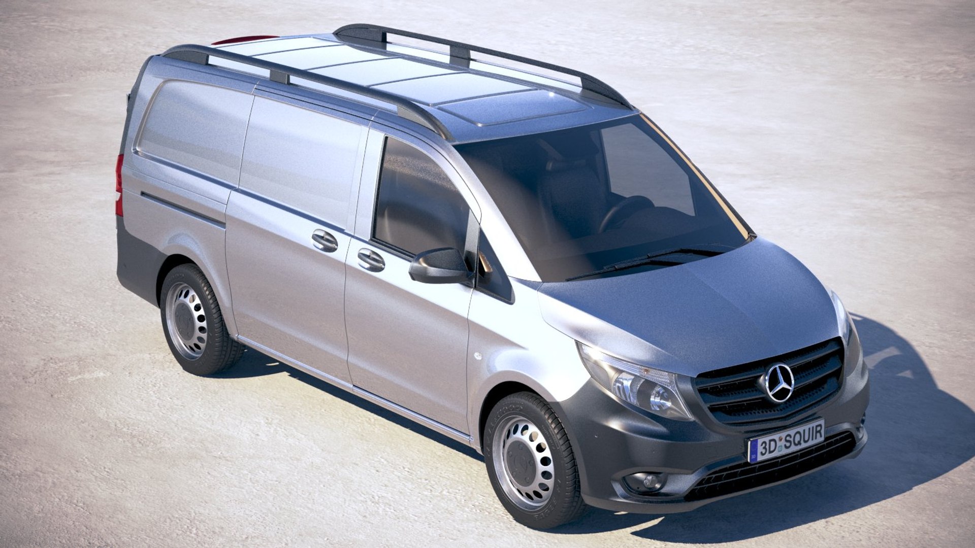 3D Mercedes Vito Short Model - TurboSquid 1308119