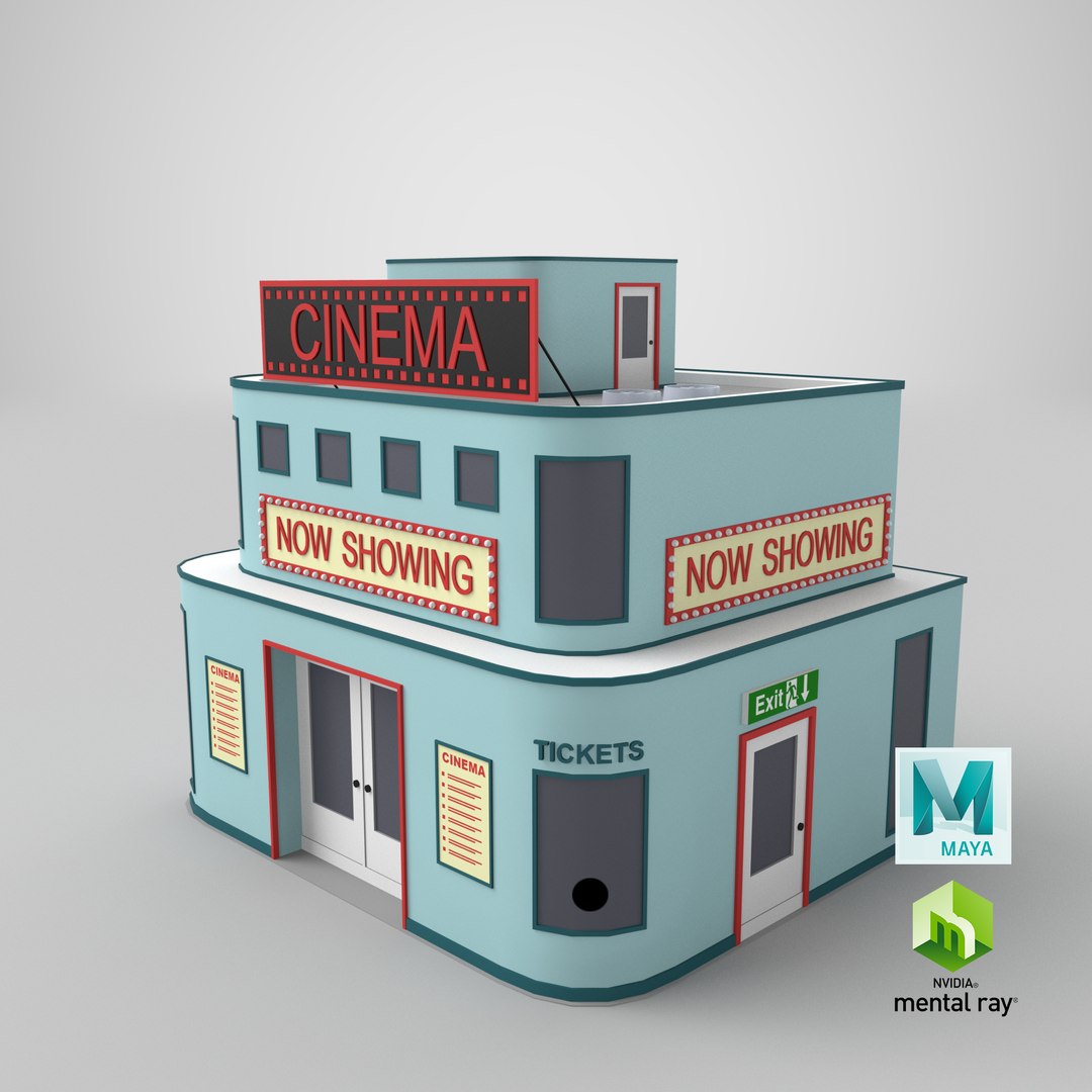 3D Low Poly Cartoon Cinema https://p.turbosquid.com/ts-thumb/D6/qYIC8c/zx/stemcell_maya_mental_ray_render/png/1639210622/1920x1080/fit_q87/3c33337654db92682354550829389dedcf8d9565/stemcell_maya_mental_ray_render.jpg