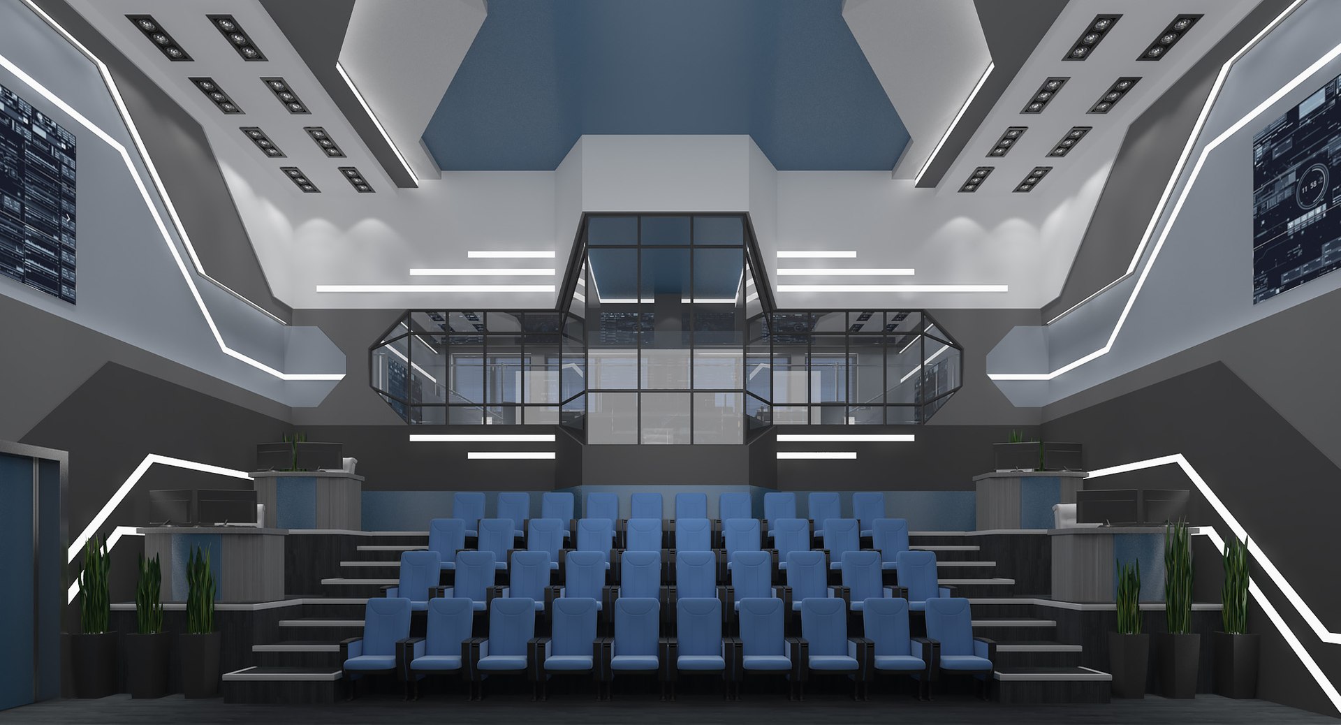 Control Room 3D Model - TurboSquid 1960202