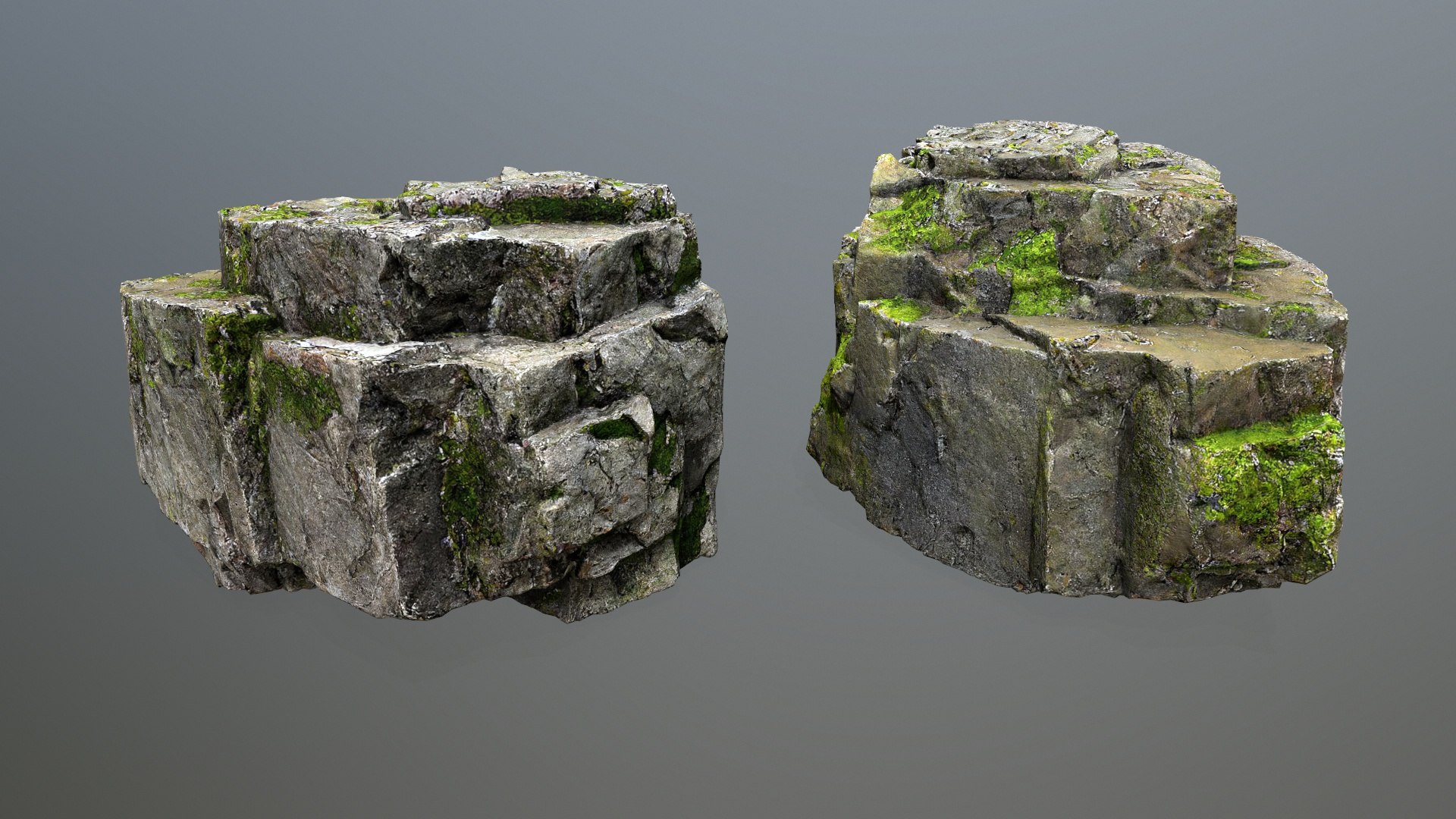 3D mossy cliff rocks https://p.turbosquid.com/ts-thumb/D6/s4ailV/p0/44/jpg/1726666059/1920x1080/fit_q87/b819b5addef544054a14d9a92ab6e81a11f21d6d/44.jpg