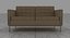 Knoll Florence Sandy Fabric Seating Set