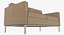 Knoll Florence Sandy Fabric Seating Set