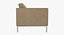 Knoll Florence Sandy Fabric Seating Set