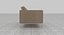 Knoll Florence Sandy Fabric Seating Set