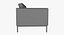Knoll Florence Sandy Fabric Seating Set
