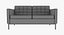 Knoll Florence Sandy Fabric Seating Set