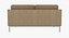 Knoll Florence Sandy Fabric Seating Set