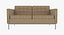 Knoll Florence Sandy Fabric Seating Set
