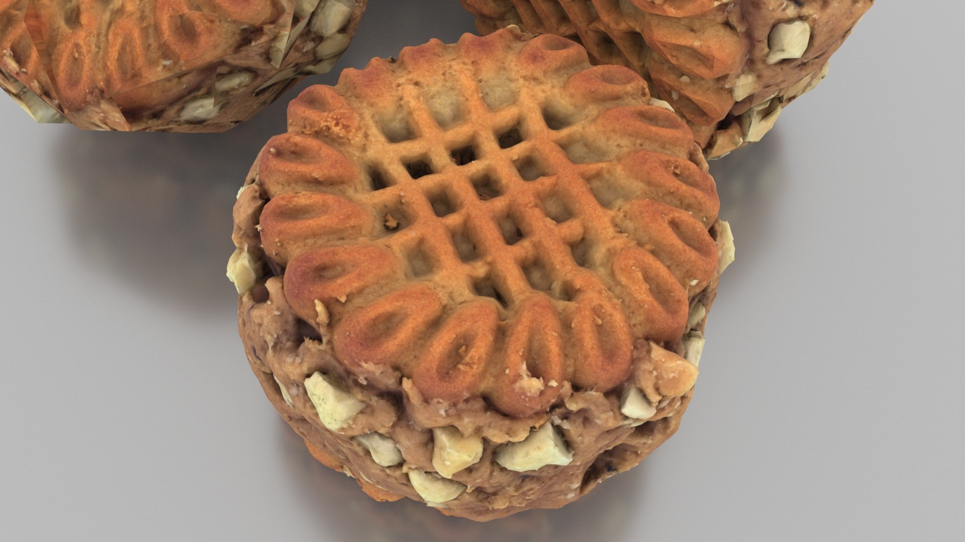 Cookie model https://p.turbosquid.com/ts-thumb/D6/uhaQek/jF/10_cookie/jpg/1714390506/1920x1080/fit_q87/3b7e16de7321de6e1a7635c84693749b7da65016/10_cookie.jpg