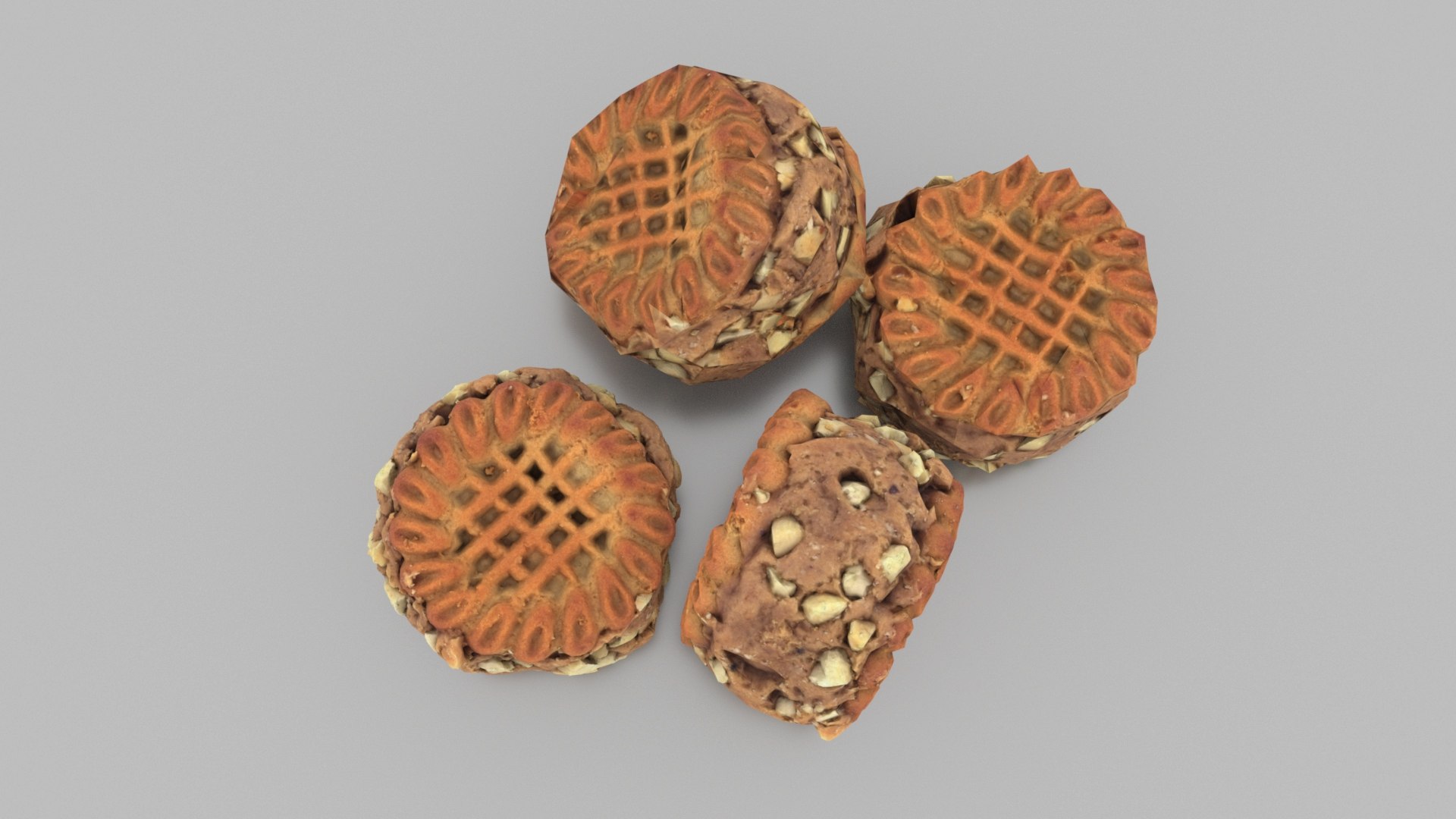 Cookie model https://p.turbosquid.com/ts-thumb/D6/uhaQek/vr/z06_cookie/jpg/1714390491/1920x1080/fit_q87/af1f6fd05d38c71e8556fb0b786740f1e135bba7/z06_cookie.jpg