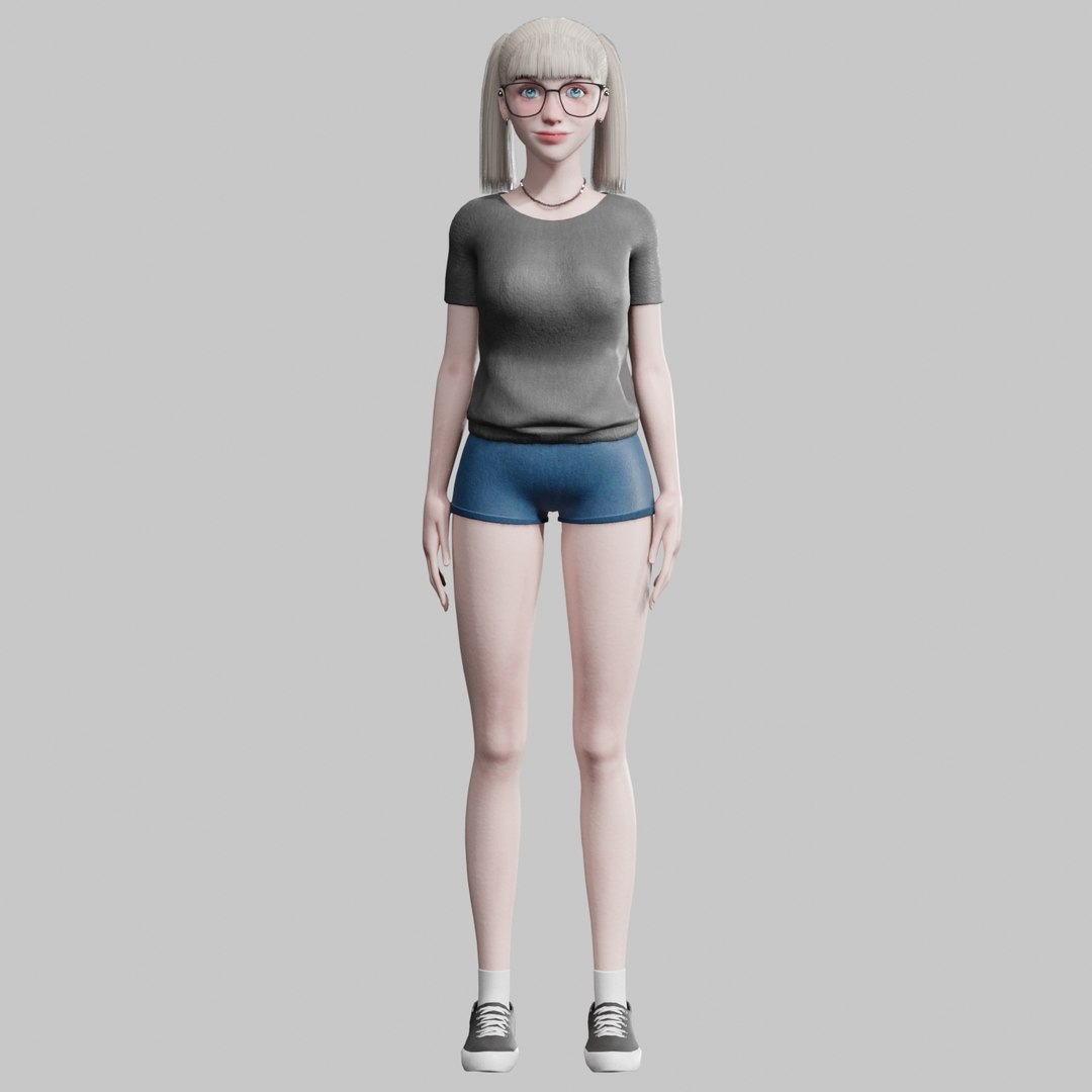 Classic Basic Woman V25835 Model - TurboSquid 2280561