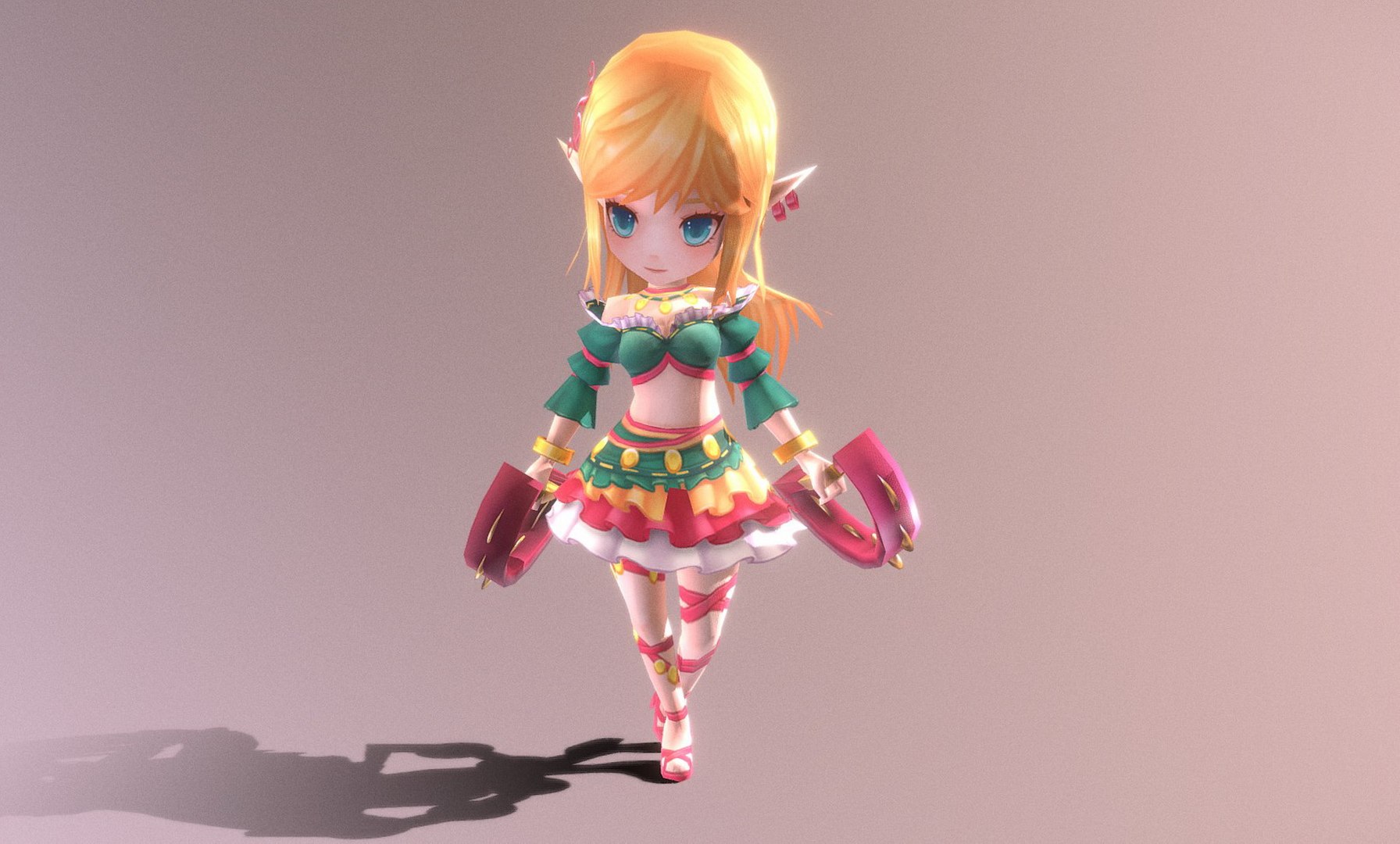 3D Casual RPG Character - 20 Page Model - TurboSquid 2007800