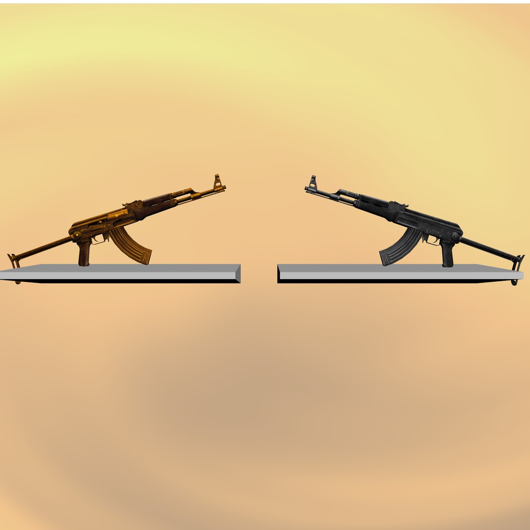 3d ak-47 ak model