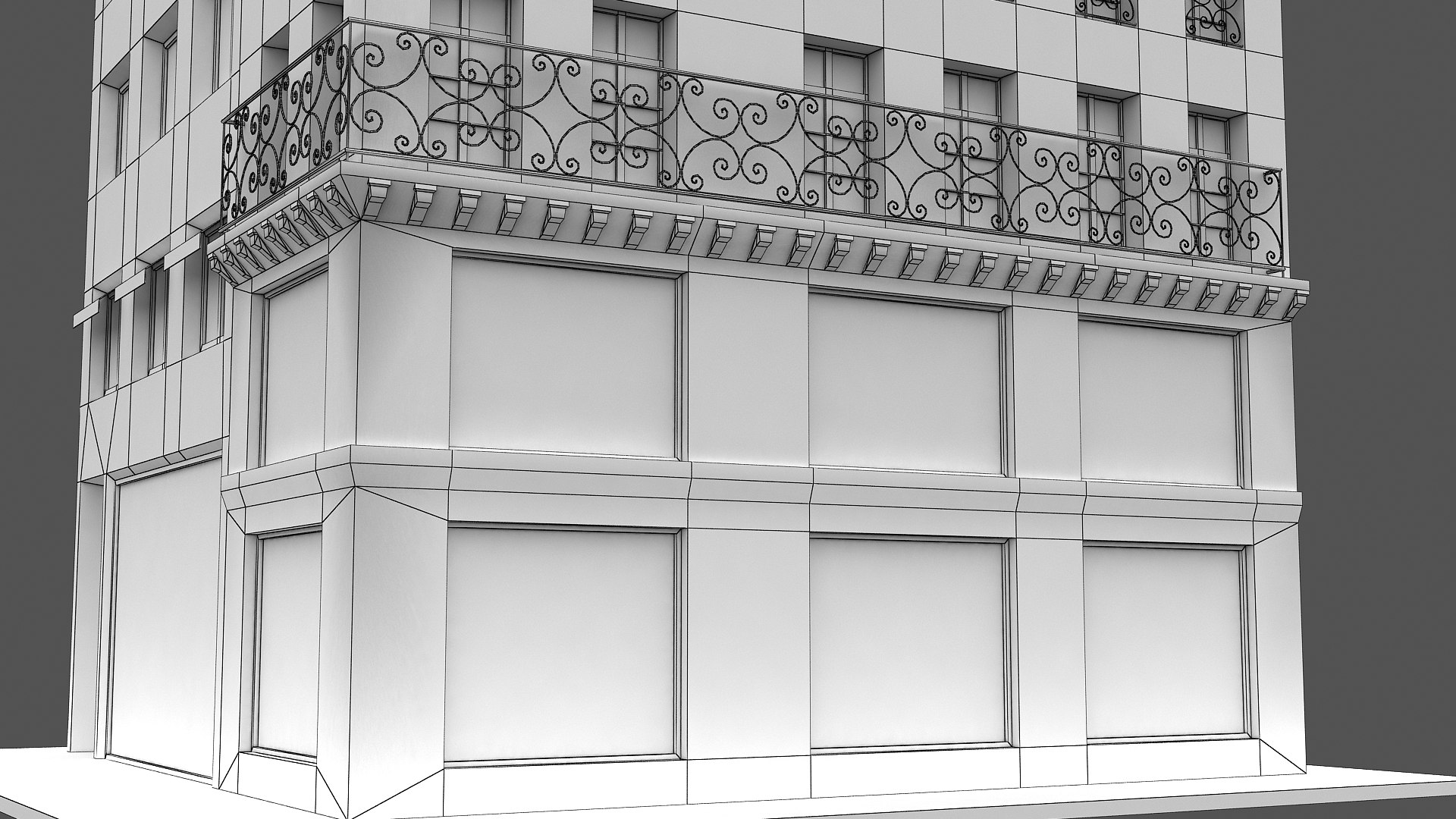 Typical Parisian Corner Building 03 3D model https://p.turbosquid.com/ts-thumb/D7/3Iz6Fa/Xt/wire_010008/jpg/1618050638/1920x1080/fit_q87/48edeb0548644aa70725c3a739e0e3b4856fb46c/wire_010008.jpg
