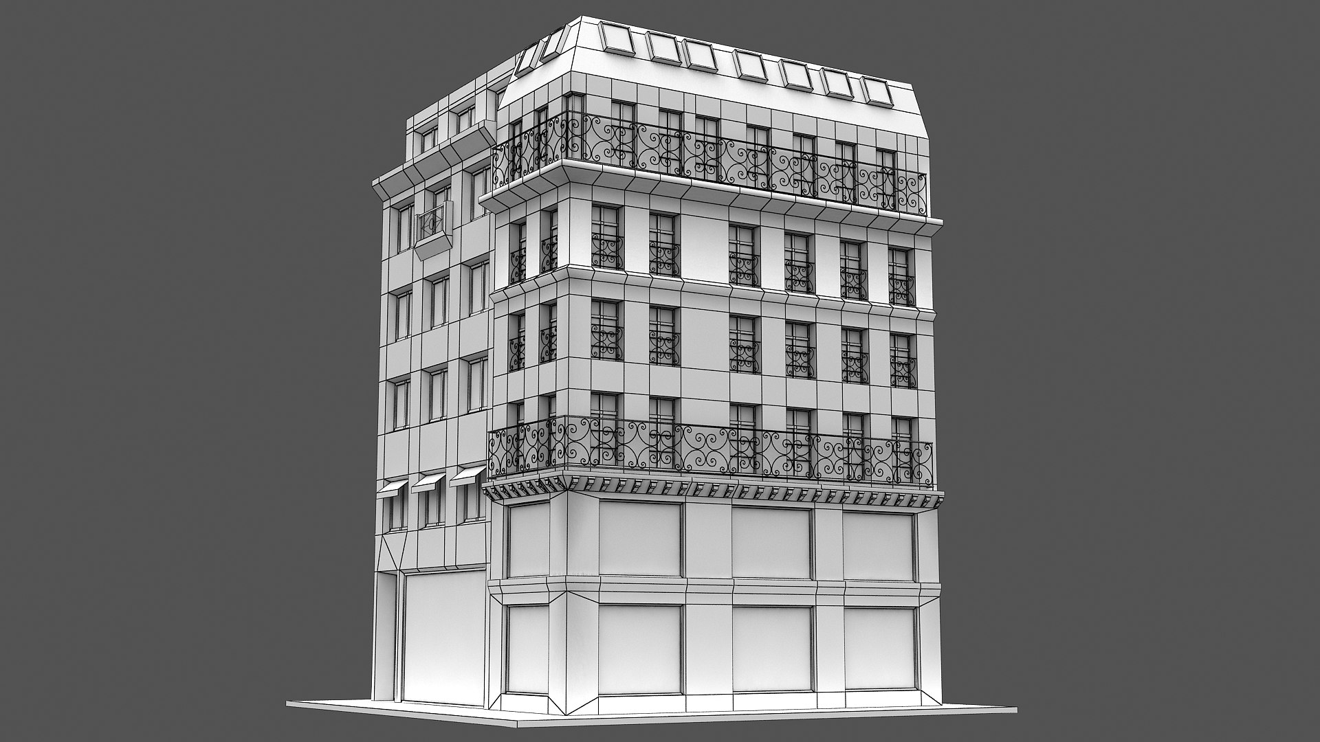 Typical Parisian Corner Building 03 3D model https://p.turbosquid.com/ts-thumb/D7/3Iz6Fa/kU/wire_010002/jpg/1618050497/1920x1080/fit_q87/f8858825294bb262fcb70b917d3ca993e654a1f6/wire_010002.jpg