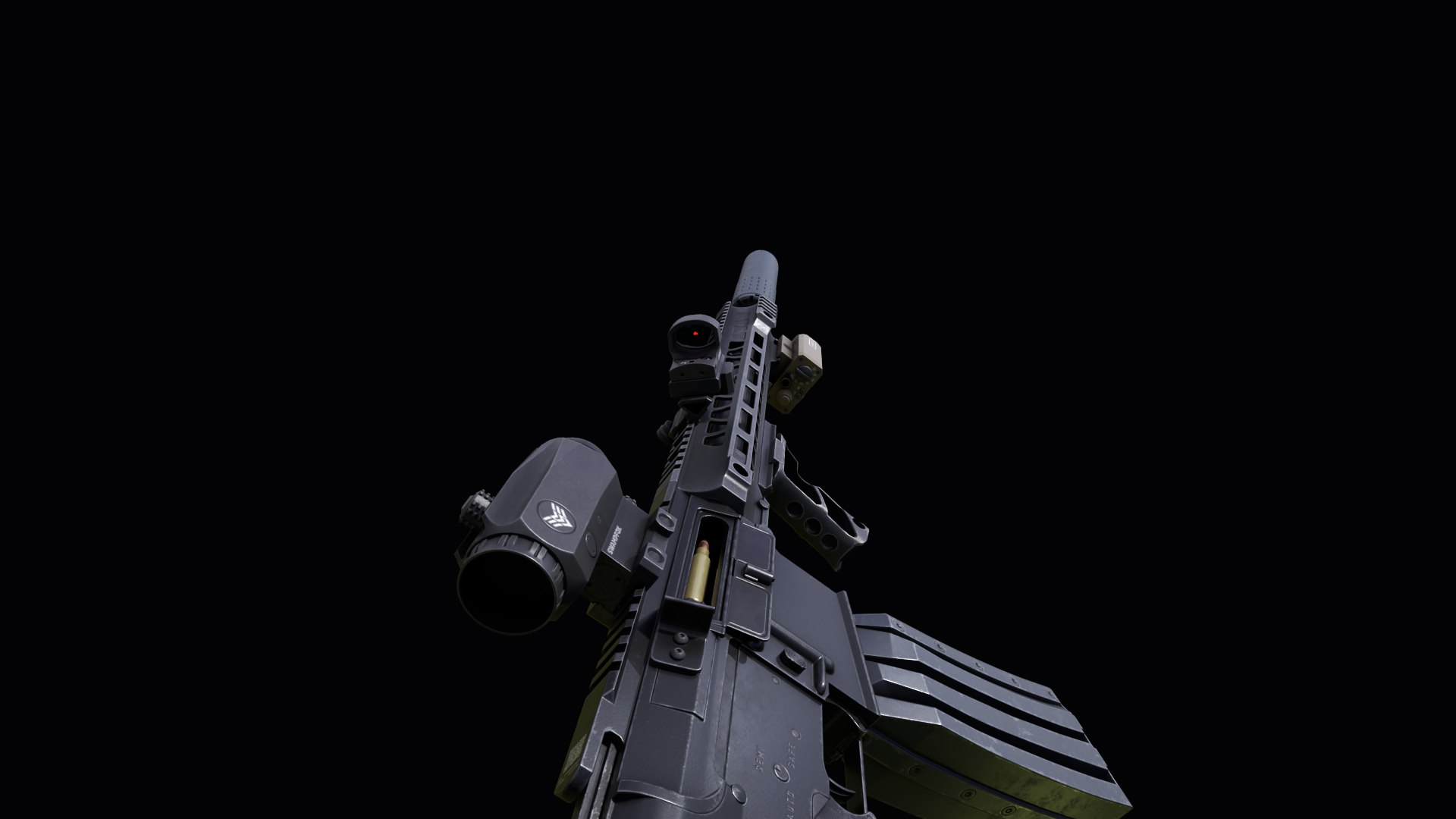3D model Custom Colt M4A1 assault rifle https://p.turbosquid.com/ts-thumb/D7/CtyZUX/6Z/preview19_1k/png/1666964046/1920x1080/fit_q87/133b5313438e1393a8e571f0be013762bdff5855/preview19_1k.jpg