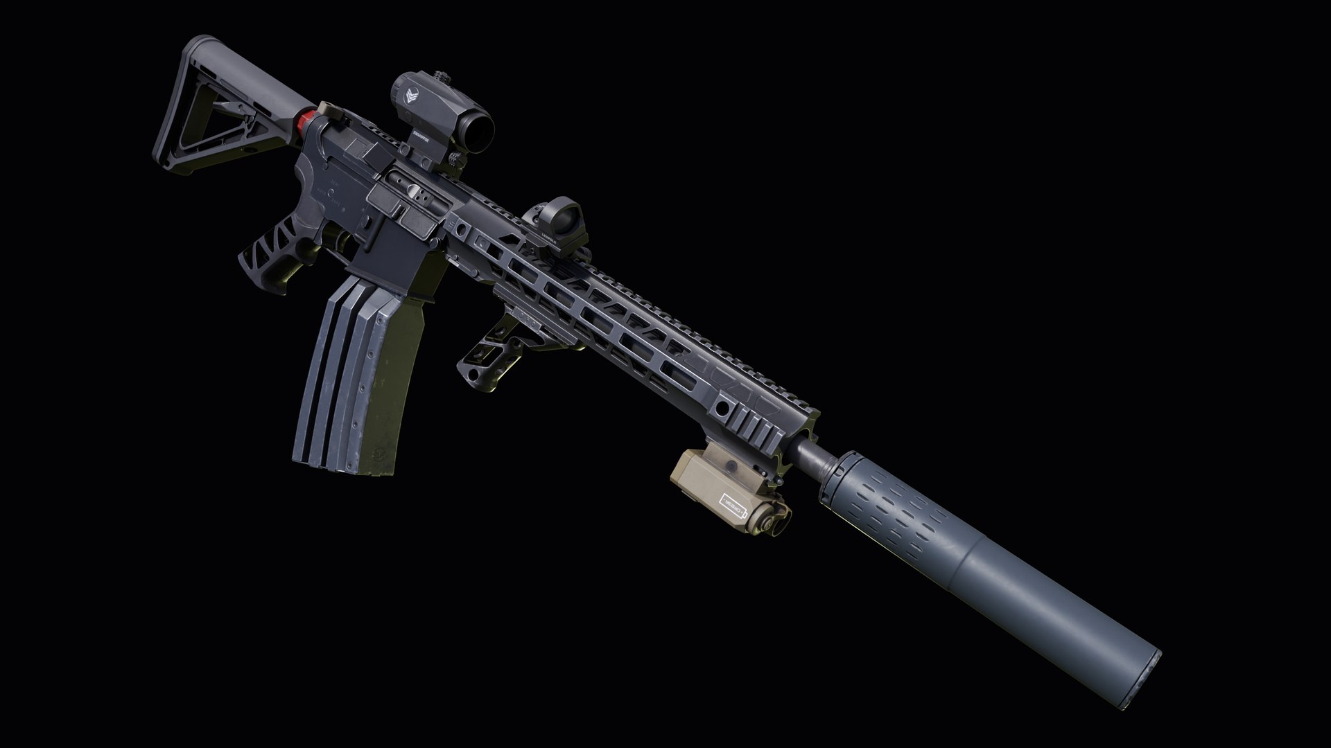 3D model Custom Colt M4A1 assault rifle https://p.turbosquid.com/ts-thumb/D7/CtyZUX/9F/preview3_2k/png/1666963995/1920x1080/fit_q87/a582a4d96a663b8ac443e82948a61fb229e855b0/preview3_2k.jpg
