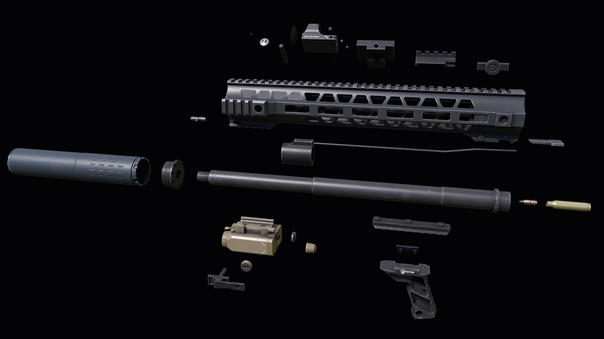 3D model Custom Colt M4A1 assault rifle https://p.turbosquid.com/ts-thumb/D7/CtyZUX/UB/preview21_2k/png/1666964051/1920x1080/fit_q87/ac52d0d9656550d5778a06f39a5ed7844c7343af/preview21_2k.jpg