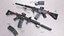 Custom Colt M4A1 assault rifle