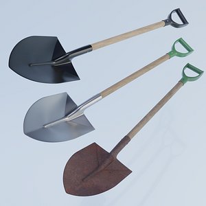 3D Shovel model