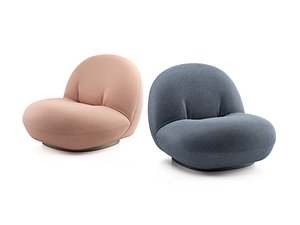 3D Soft and Cosy Lounge Chair