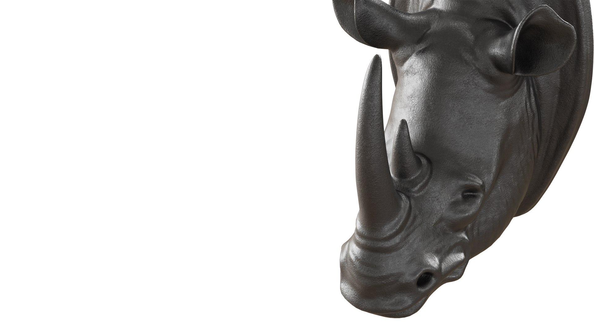 Rhinoceros head wall decor model https://p.turbosquid.com/ts-thumb/D7/JCVupt/j0/v_04/jpg/1786408605/1920x1080/fit_q87/9c4280057fb8019d1e77321694089653506a94af/v_04.jpg