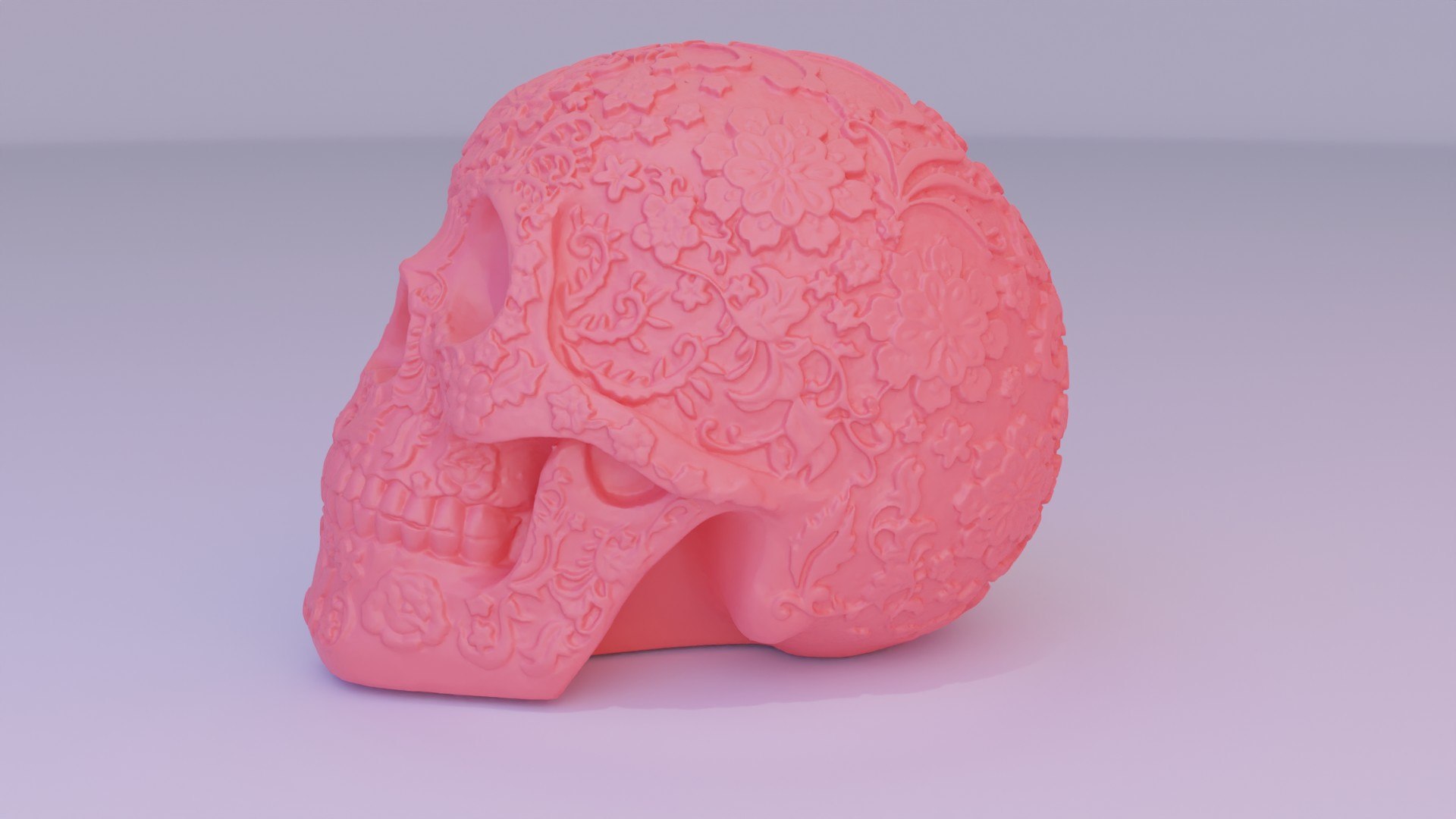 Mexican ethnic sugar skull 3D print model model - TurboSquid 1817599