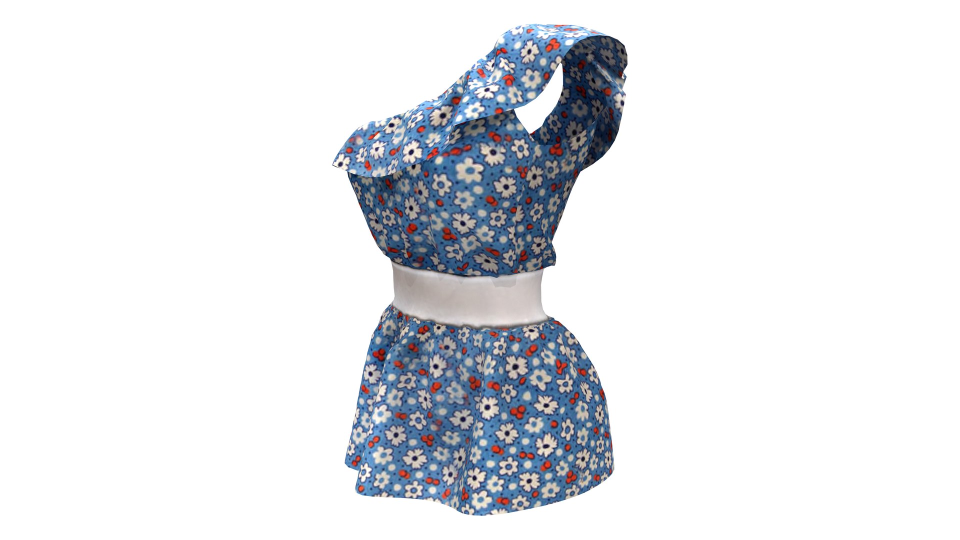 One Shoulder Ruffled Top model https://p.turbosquid.com/ts-thumb/D7/N6VElj/Is/preview2/png/1666788765/1920x1080/fit_q87/0a0e6576cc82f7ef421d405df1c8267c90f9e079/preview2.jpg