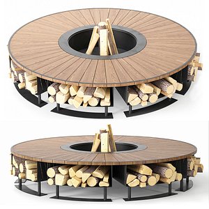 Fire Pit 03 3D