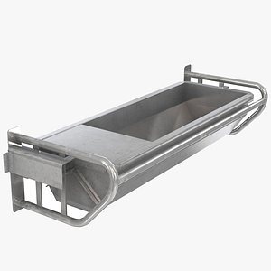 Cow Farm Water Bowl 3D model