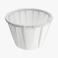 Paper souffle portion cup