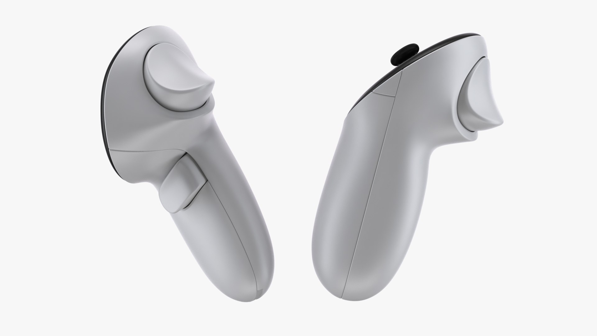 Meta Quest 3 Controllers 3D TurboSquid 2220991