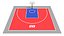 Basketball 3x3 court 04