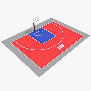 Basketball 3x3 court 04