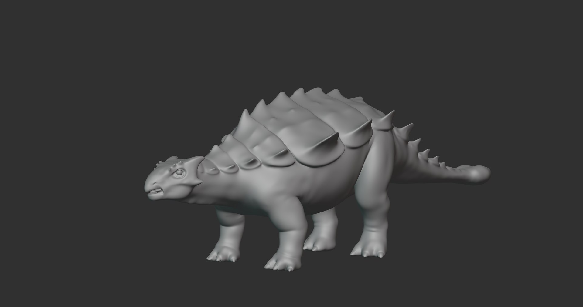 Tarchia Basemesh Low Poly Model 3D - TurboSquid 1995288