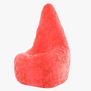 Low Poly Bean Bag model