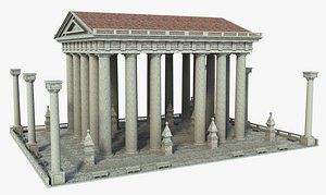 3D structure building architecture model