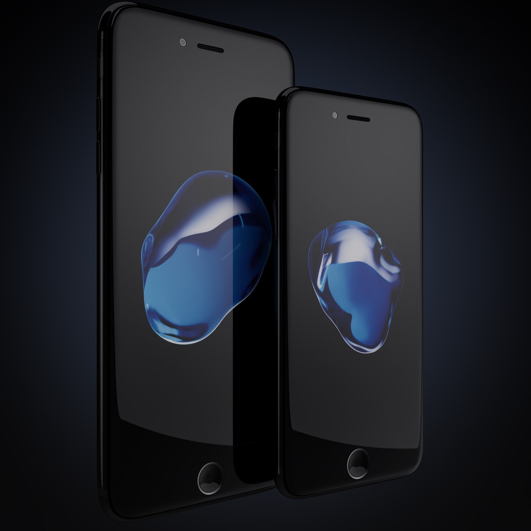 3d Apple Iphone 7 Colors