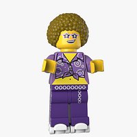 Lego DiscoDiva 3d Model