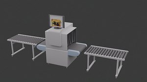 X-Ray Scannersecurity 3D model