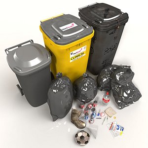 3d wheelie bin