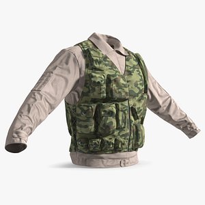 Camouflage Tactical Vest Jacket