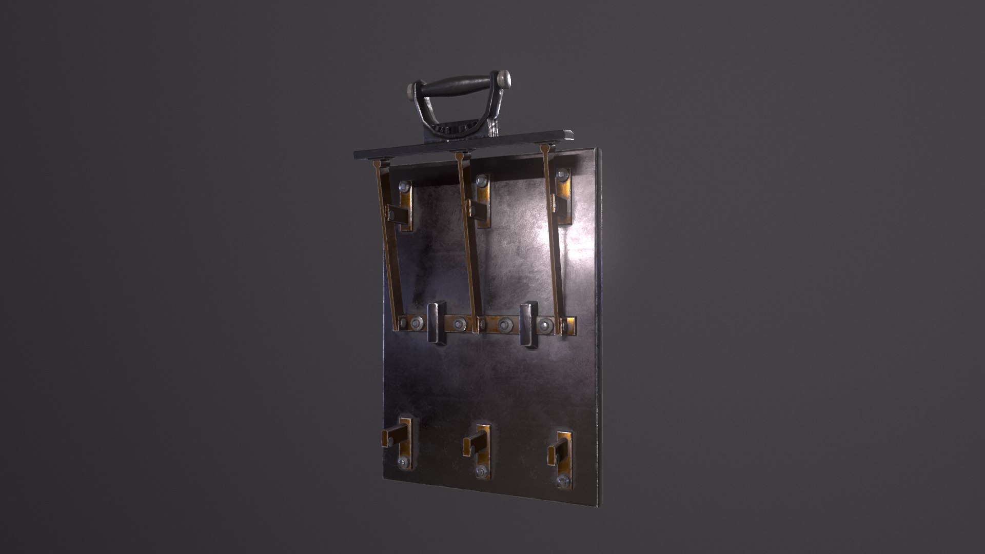 POWER SWITCHES WITH THREE LOW POLY MODELS DETAILED 3D Model ...