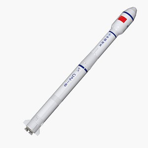 3D model Long March CZ-8