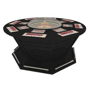 roullete play 3d obj