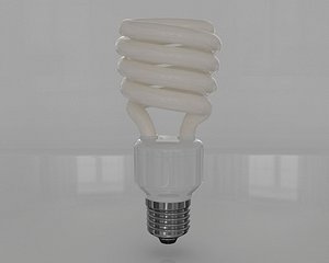 led bulb 3D model