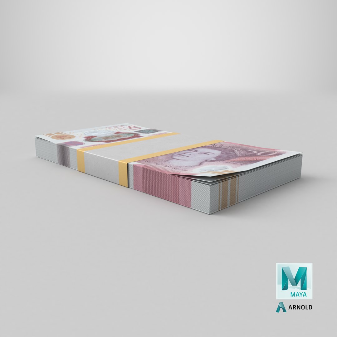 Paper Money 50 Pounds 3D https://p.turbosquid.com/ts-thumb/D8/1CLmd6/2t/stemcell_maya_arnold_render/png/1715168136/1920x1080/fit_q87/3b12df69ee9d0e9fc156c0621eb02047a2f47dac/stemcell_maya_arnold_render.jpg