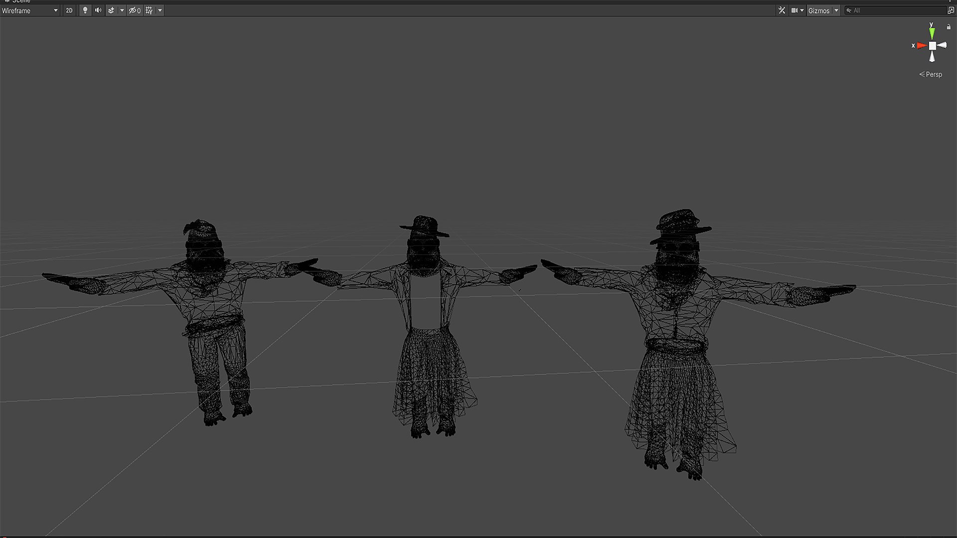 Humanoid Gorilla Characters Male Female 3D model https://p.turbosquid.com/ts-thumb/D8/3d1uaY/I4/wireframe1/png/1643021955/1920x1080/fit_q87/33caed35158d38cf14e6d9eff1060cf5db8f150f/wireframe1.jpg