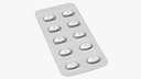 Medicine Xanax Tablets Blister White